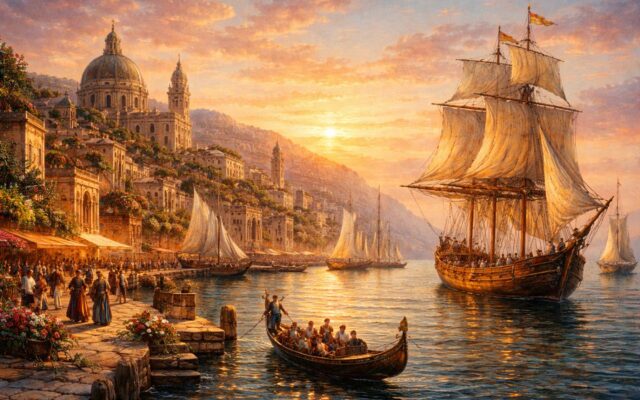 Boats and ships artwork – Arteify