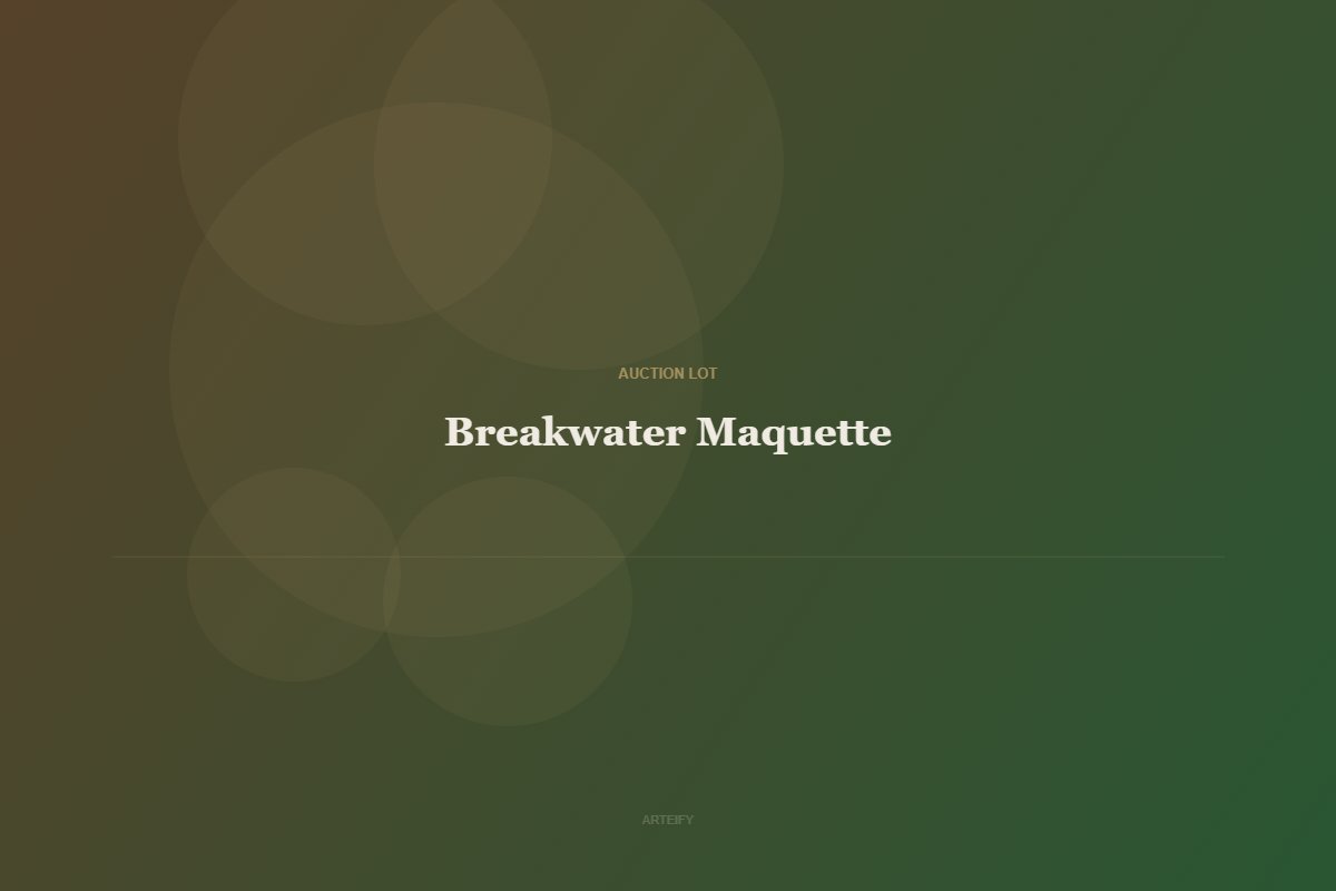 Breakwater Maquette