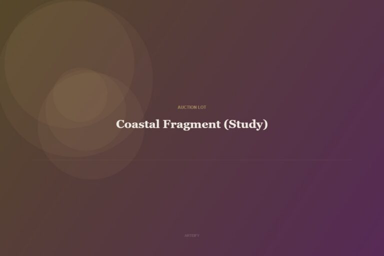 Coastal Fragment (Study)