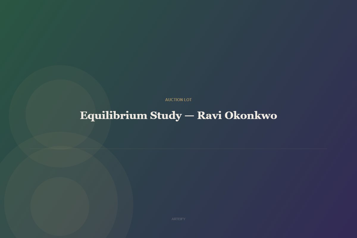Equilibrium Study — Ravi Okonkwo